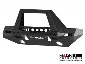 Jeep Wrangler JL Trailchaser Bumper - Front - Option 9 - Aluminum